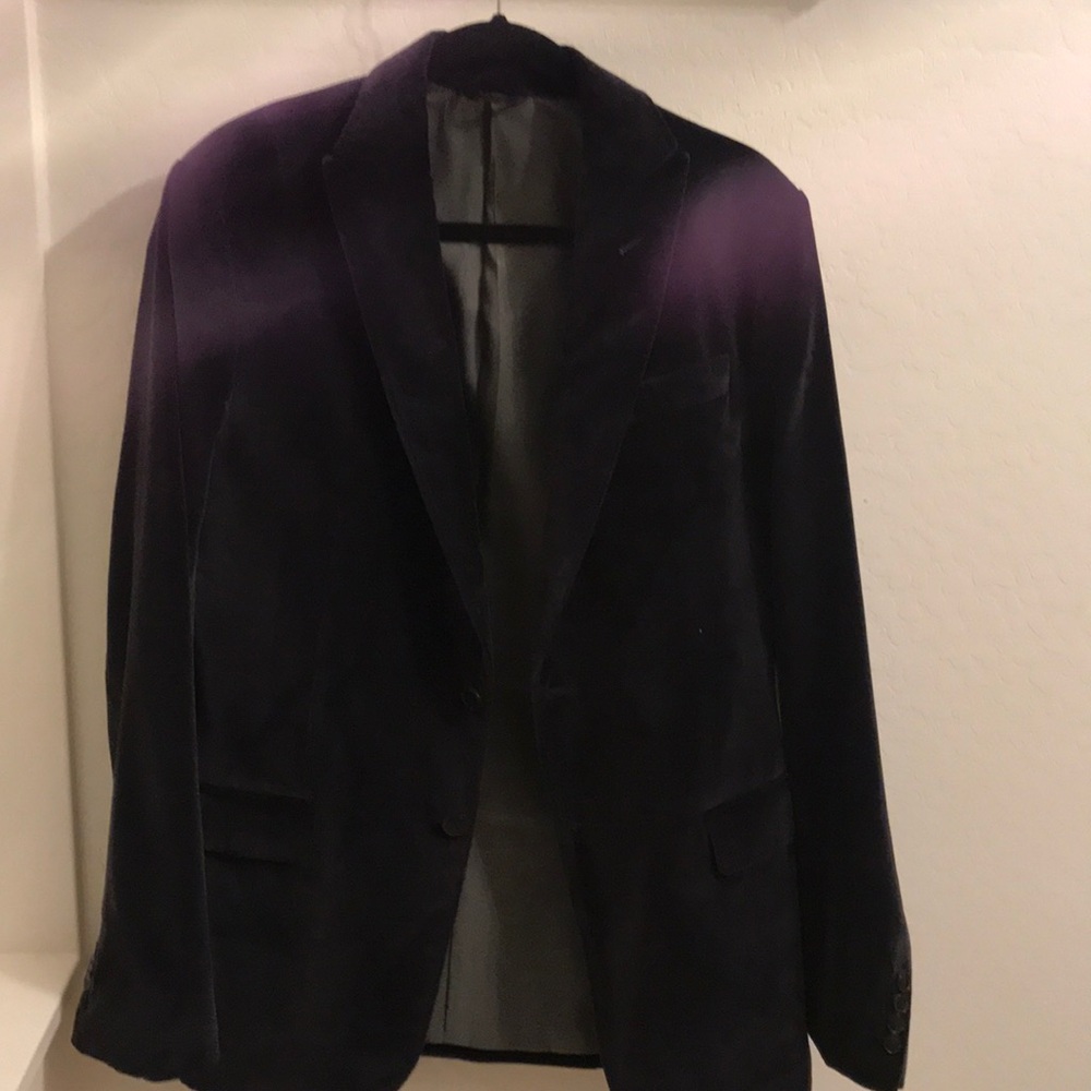 Armani collezioni suede blazer